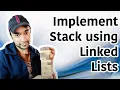 How to Implement a Stack using a Linked List Step by step with animations Study Algorithms