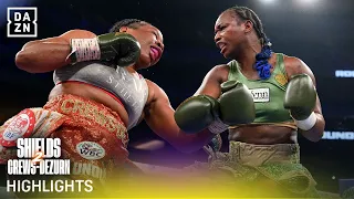 Claressa Shields vs Franchon Crews-Dezurn 2 Fight Highlights