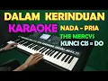 Download Lagu DALAM KERINDUAN - The Mercy's | KARAOKE NADA PRIA