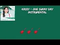 Download Lagu INSTRUMENTAL One Sunny Day - Kassy (Hometown Cha Cha Cha OST Part 2) | Lyrics