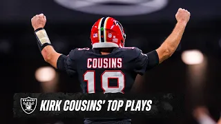 8 Minutes of Kirk Cousins Highlights Raiders NFL