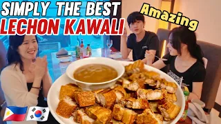Korean Tries Lechon Kawali for the First Time MIND BLOWN