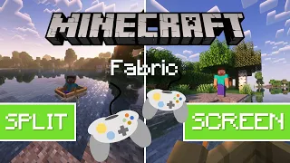 Easy Minecraft Splitscreen on PC Fabric