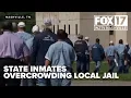 Davidson County sheriff says state inmates are overcrowding local jail