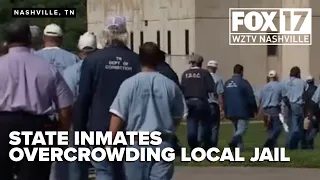 Davidson County sheriff says state inmates are overcrowding local jail