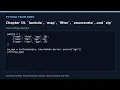 Lambda map filter enumerate and zip