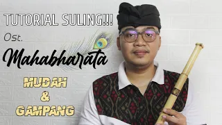 Download TUTORIAL SULING MAHABHARATA || Cara Bermain Suling Dengan Mudah MP3