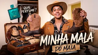 MINHA MALA PRO RANCHO DO MAIA! 🧳