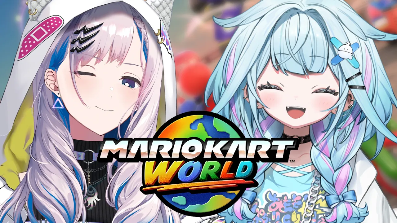 【マリオカートワールド】日本語がんばりますZOOMING WITH SU【Pavolia Reine/holoID 2nd gen】