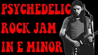 classic psychedelic rock jam track guitar play along jam e minor 64 bpm 