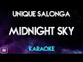 Lagu Unique Salonga - Midnight Sky (Karaoke/Acoustic Instrumental)