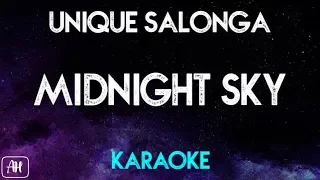 Download Unique Salonga - Midnight Sky (Karaoke/Acoustic Instrumental) MP3