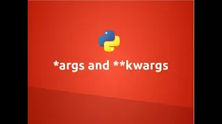 args and kwargs in Python