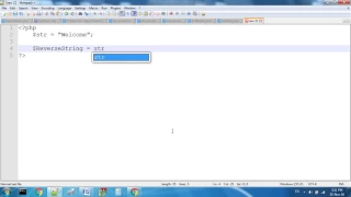 Reverse String Function In PHP