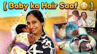 Parenthood Vlog | Atta se baby ka hair saaf!! 🫪 | Gupta Family 