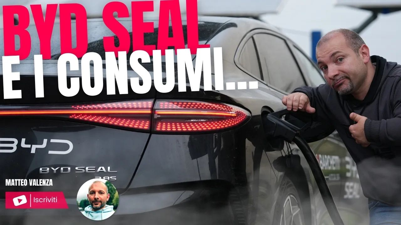 BYD Seal OK le performance... MA QUANTO CONSUMA?