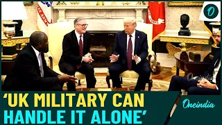 Trump Refuses To Guarantee US Backup For British Troops In Ukraine | ‘UK Military Can Handle Itself’