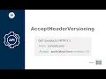 API Versioning - Django REST framework AcceptHeaderVersioning Scheme