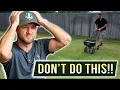 4 Mistakes Beginners make when SPRING OVERSEEDING
