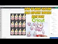 Birt ay Cricut Crafts Custom Cupcake Topper