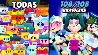 ¿Pueden 100 de TODAS las Cajas MAXEAR una Cuenta NUEVA de Brawl Stars?