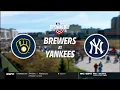 MLB Opening Day on ESPN intro MIL NYY 2025