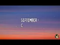 September - Cry For You (Lyrics)
