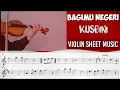 Download Lagu Free Sheet || Bagimu Negeri - Kusbini || Violin Cover Sheet Music