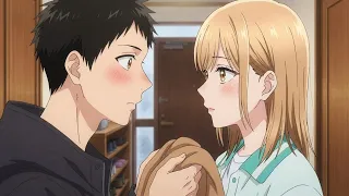 شاب خجول بيقع في حب اجمل بنت في المدرسة لكن بيصحى يلاقيها في بيته😂🤭_ملخص انمي1️⃣ل3️⃣ blue box S2
