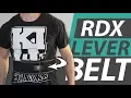 RDX Lever Lifting Belt Review
