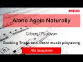 Download Lagu Gilbert O'Sullivan Alone Again Naturally Alto Sax Backing Track and Sheet Music
