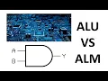 ALM vs ALU Faster way to understanding Arithmetic Logic Unit and Adaptic Logic Modules