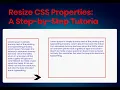 CSS Resize Everything You Need To Know