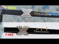 Tiffany sunglasses real vs fake How to spot fake Tiffany Co eye glasses