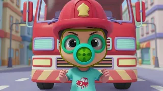 ¡Los Bomberos al Rescate! 🧑‍🚒 Canciones para Niños + Más Vídeos | Baby Berry Educativo 🧸