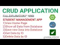 Part-2 Student Management System Project using spring boot MySQL thymeleaf in Hindi in STS with code