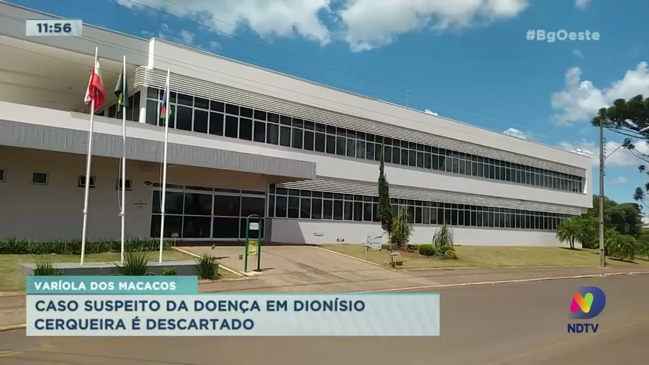 Varíola dos Macacos: caso suspeito da doença em Dionísio Cerqueira foi descartado