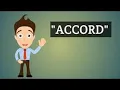 Accord meaning synonyms antonyms