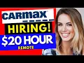 3 CarMax Work From Home Jobs Always Hiring Entry Level Remote Jobs 2023 U S Only