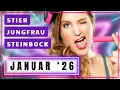 Lagu Keine Panik auf der Titanic 🙌 Tarot Januar 2026 🔮 Stier Jungfrau Steinbock ✨