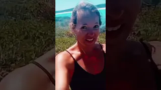 Cliff jumping and 🤿 Dean’s Blue Hole #shorts #nextvideo