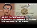 Download Lagu Mantan Rektor Sebut Ijazah Jokowi Palsu, Ini Respons UGM | OneNews Update