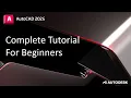 AutoCAD 2026 FULL Course For BEGINNERS