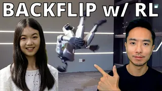 How Robots Can Backflip with RL Sim-to-Real Kinematic Retargetting Isaac Lab vs Mujoco