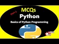 Basics of Python MCQs Python History features application literal constants numbers strings