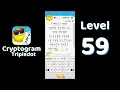 Cryptogram Tripledot Level 59 Answer SolutionGuruji
