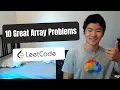 Me Solving Top Coding Interview Questions - Arrays 10 Solved in 45 minutes