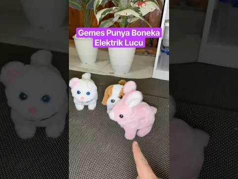 Penjual Mainan Sekarang Makin Kreatif dan Unik, Lihat ada boneka elektrik bisa jalan bersuara