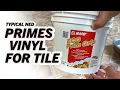 Priming A Vinyl Floor For Tile With ECO Prim Grip From Lowe s