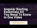 Angular routing essentials all you need to know in one